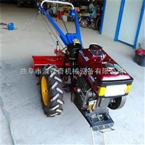 手扶拖拉機帶動花生收獲機 *大蒜收割機價格 手扶拖拉機單鏵犁