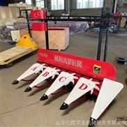 手推式大豆水稻收割机 甜象草割晒机 高粱茴香割倒机