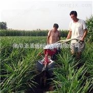 湖北洋芋種植扶隆機，高效柴油開溝機 手扶鏈條開溝機