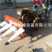 小型梯田稻麦收割机，链条传动皇竹草割晒机 小型玉米收割机价位