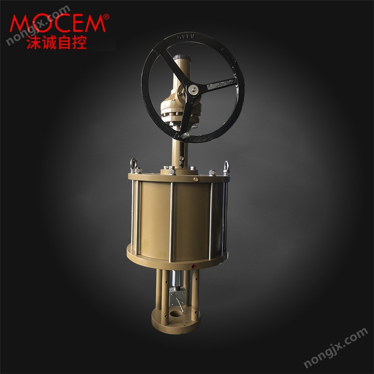 气动执行器带伞齿轮