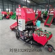 全自動打捆包膜機 自動飼料包裝機